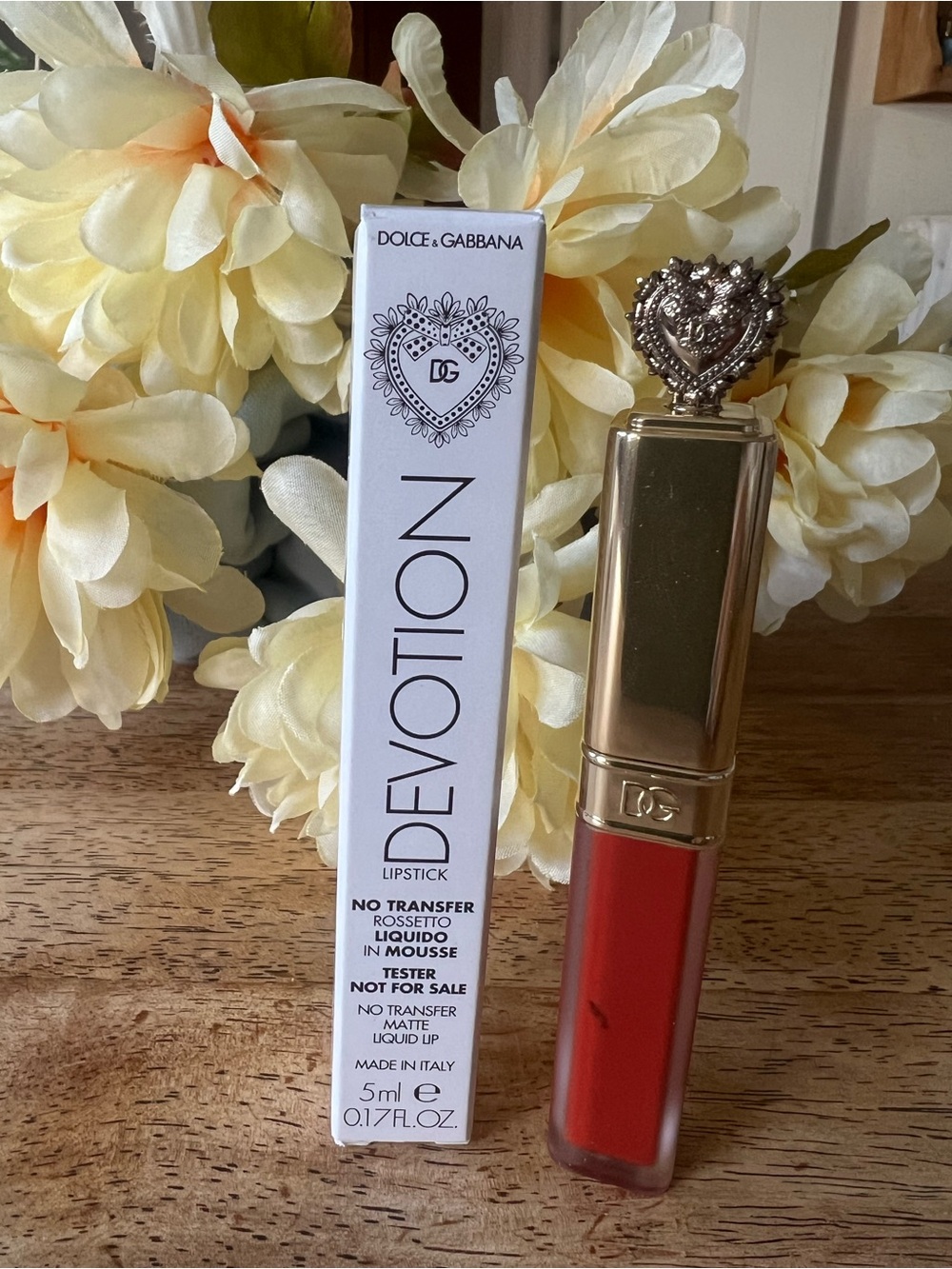 Dolce & Gabbana Devotion Liquid Lipstick in shade 400 Orgoglio 5ml 0.17oz